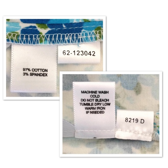 Ann Taylor Blue Floral Skort, Sz 6 Petite NWOT - Picture 6 of 7